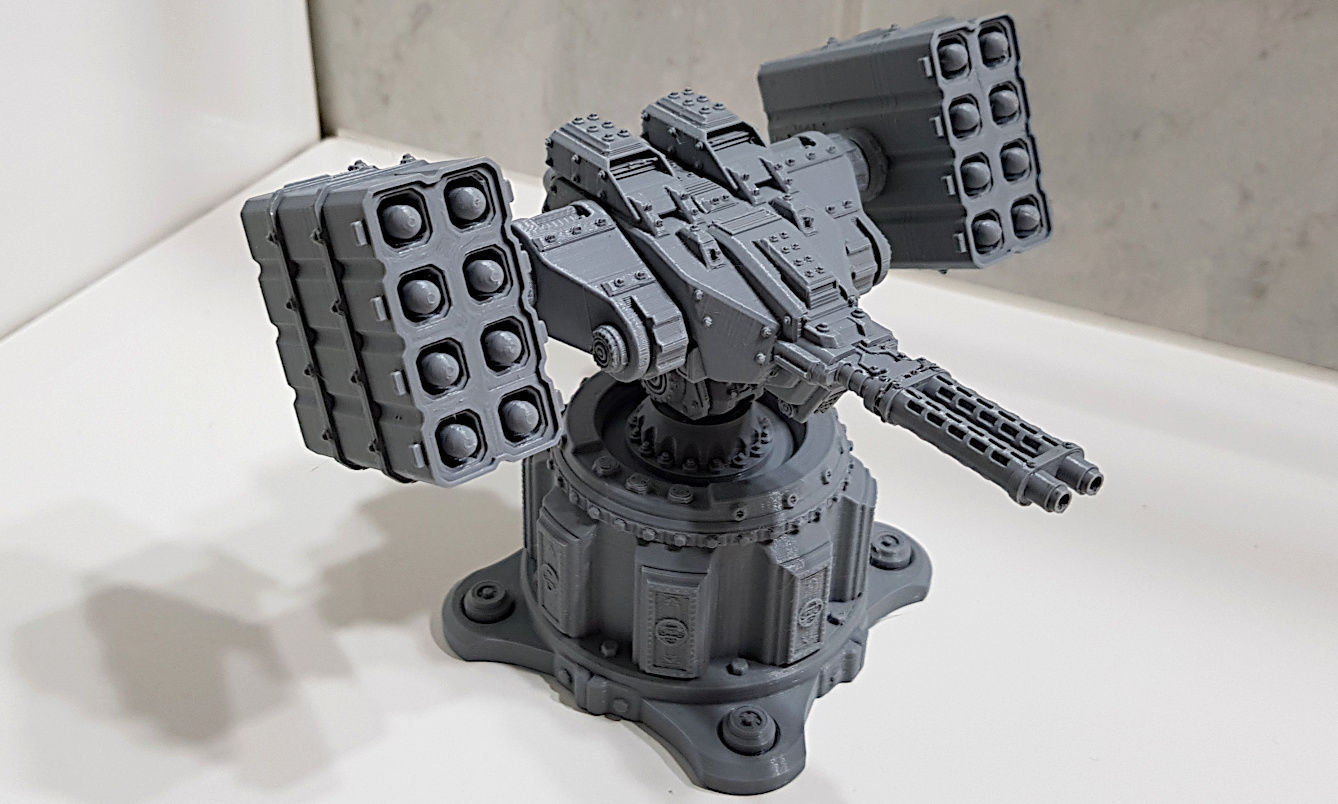 Tanks and Turrets 3D Printable Set 3D print model_54
