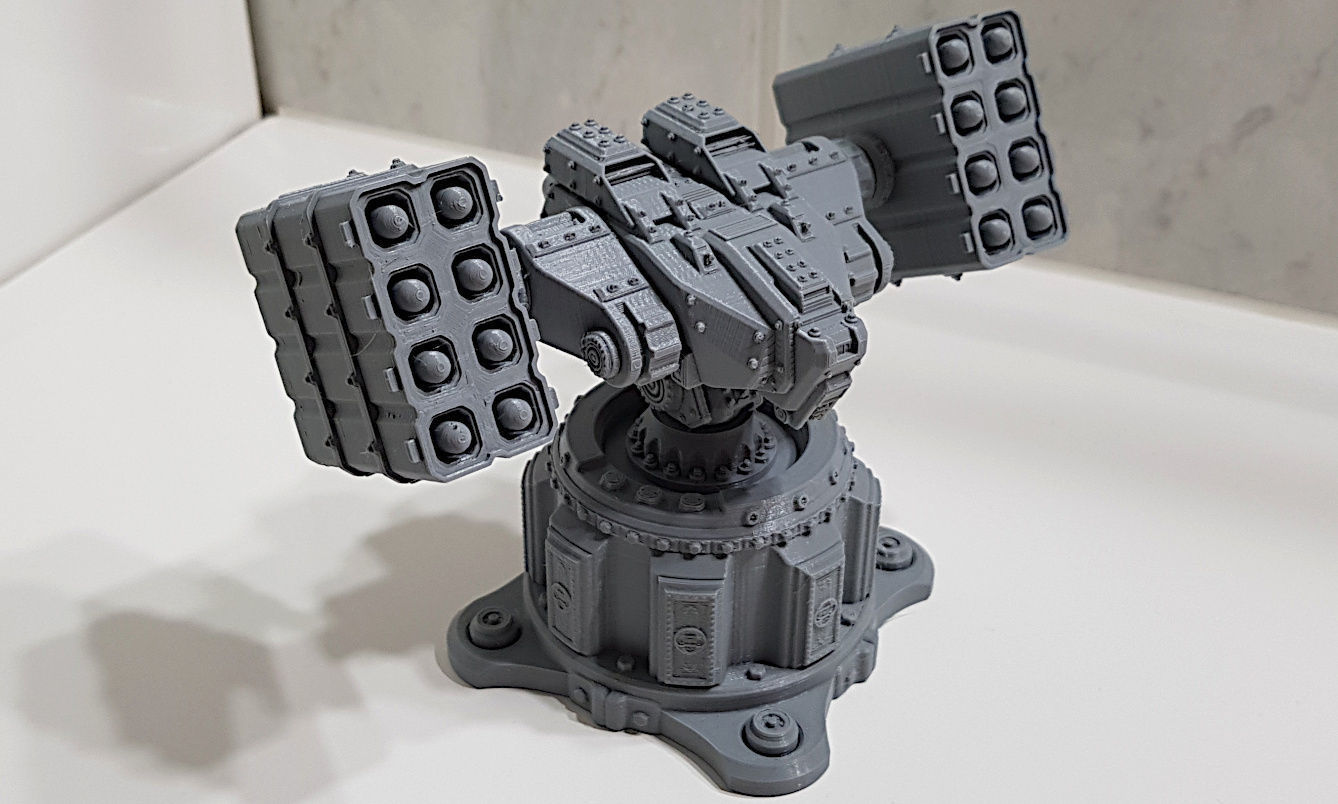 Tanks and Turrets 3D Printable Set 3D print model_59
