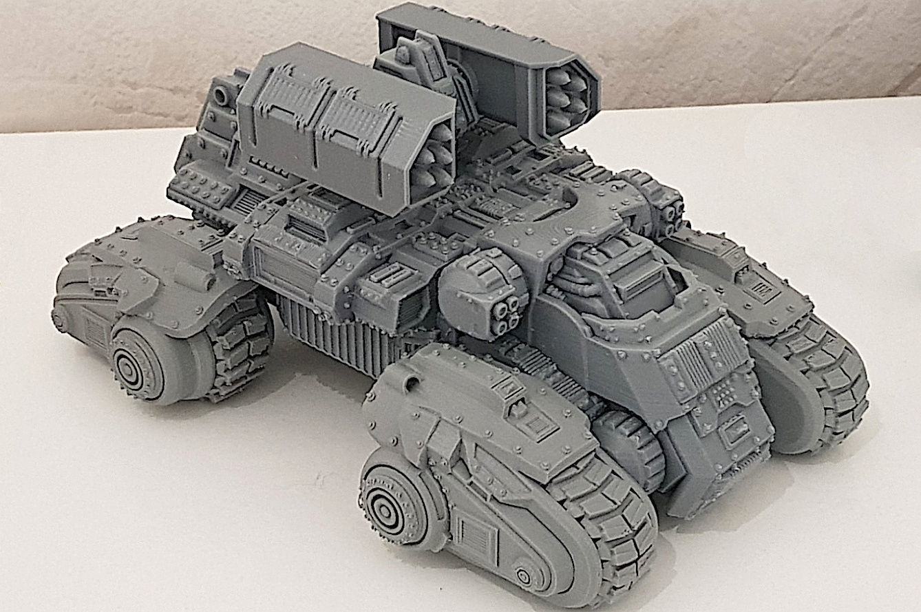 Tanks and Turrets 3D Printable Set 3D print model_46