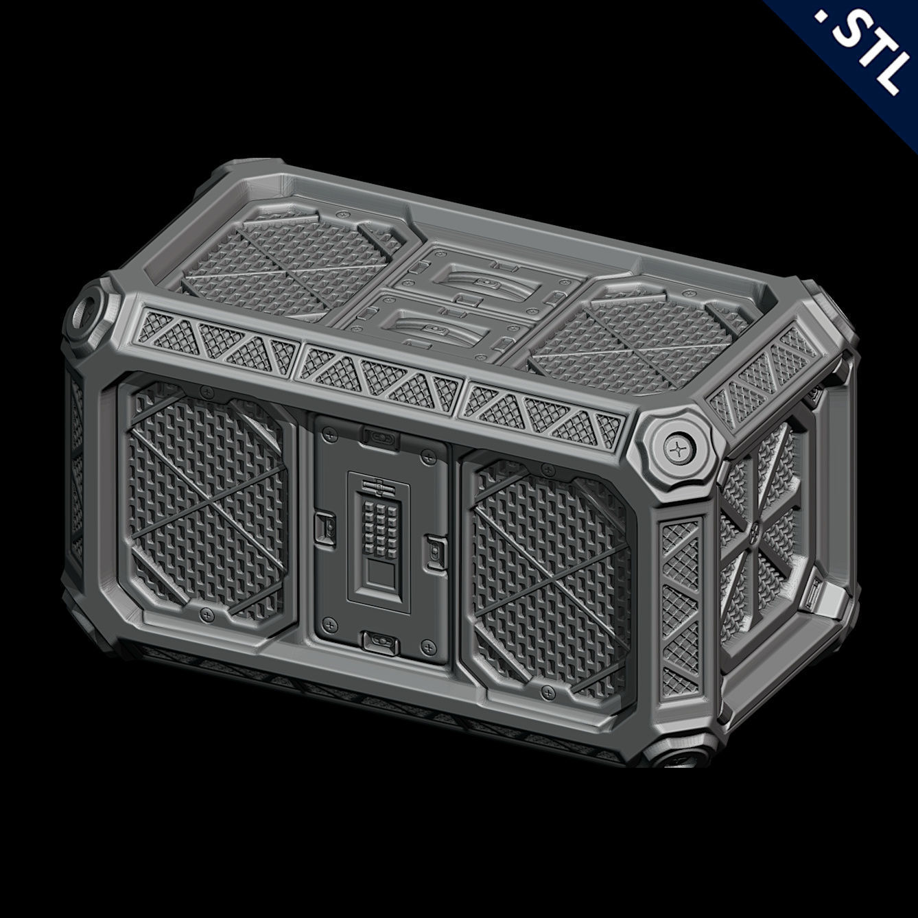 Tanks and Turrets 3D Printable Set 3D print model_34