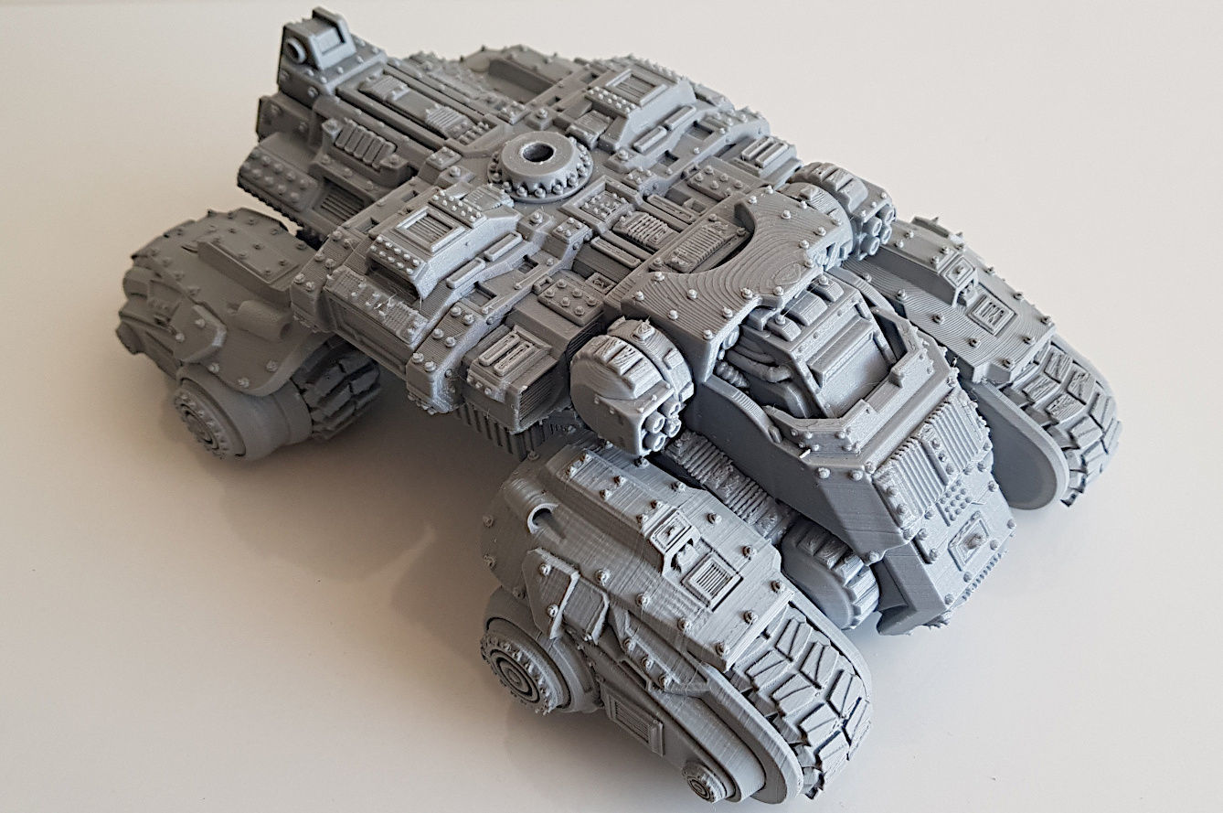 Tanks and Turrets 3D Printable Set 3D print model_48