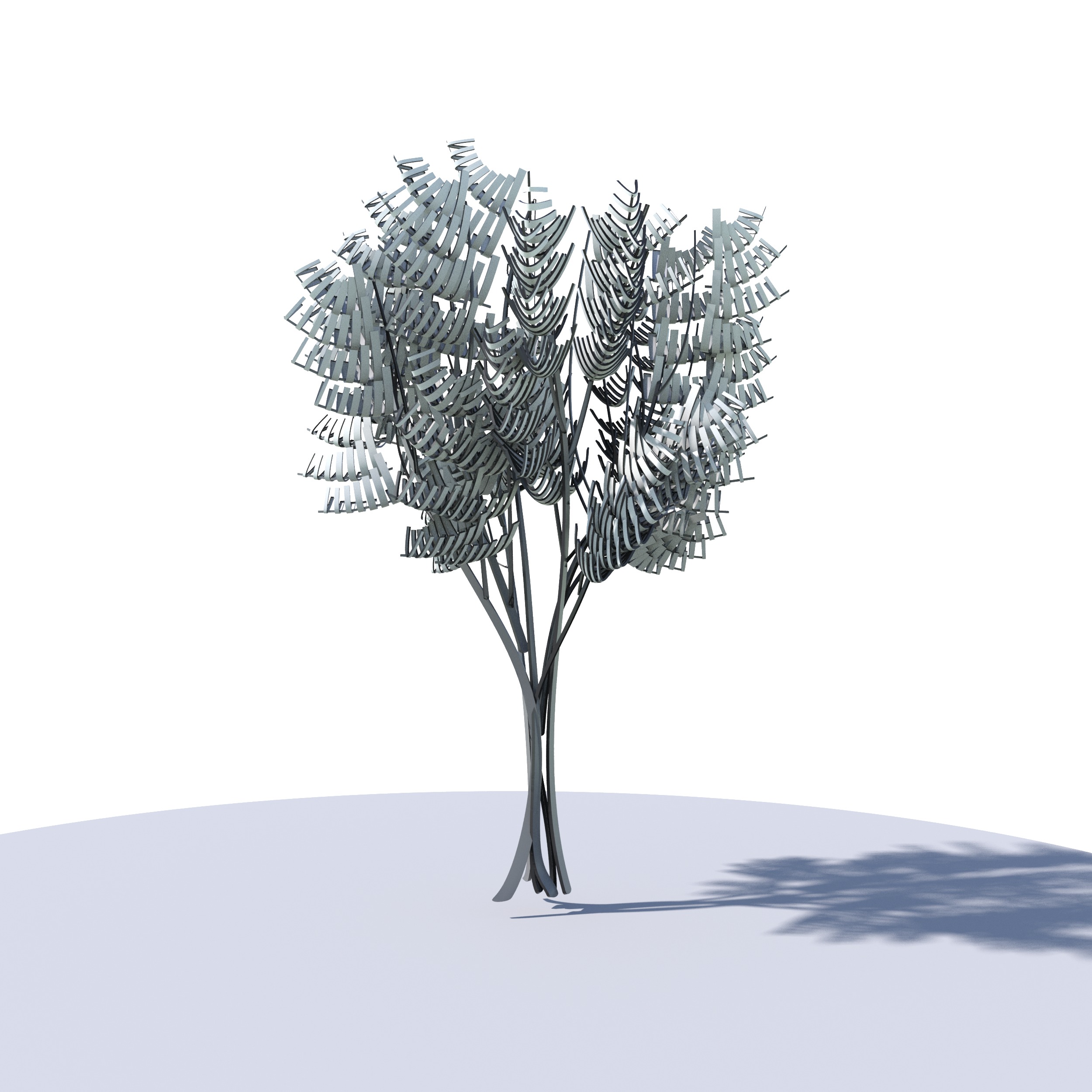 Cartoon tree S2Av2 3D model_3