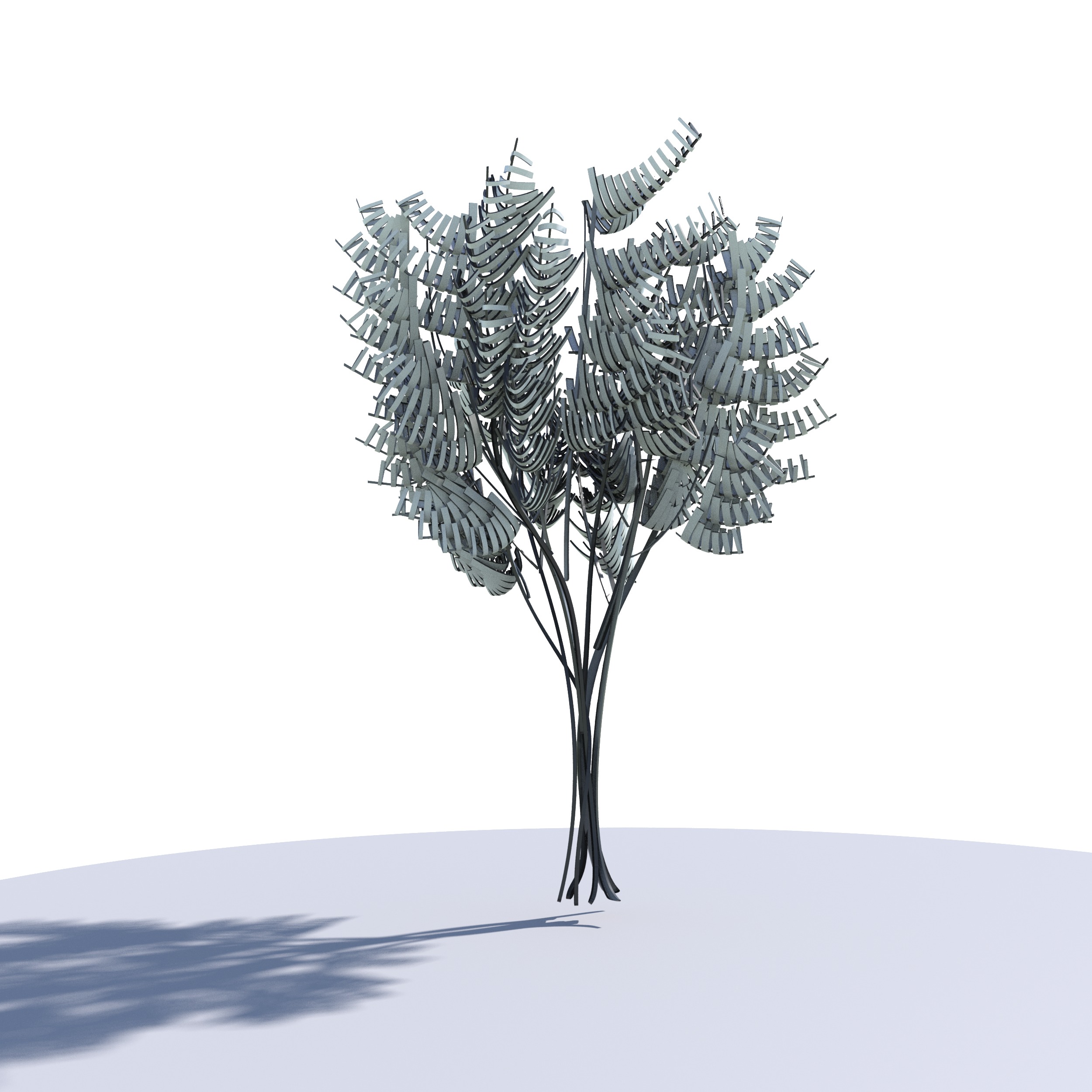 Cartoon tree S2Av2 3D model_6