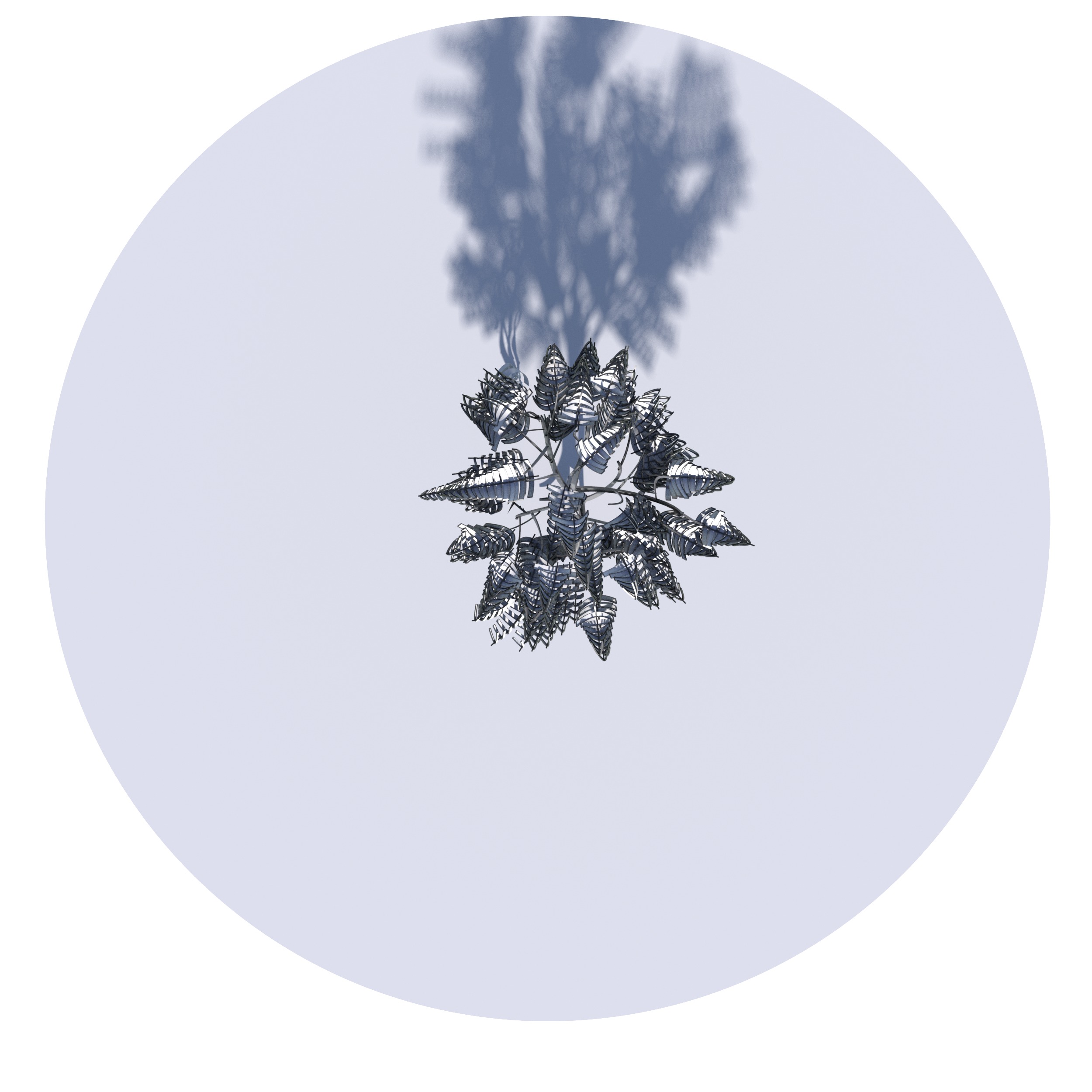 Cartoon tree S2Av2 3D model_12