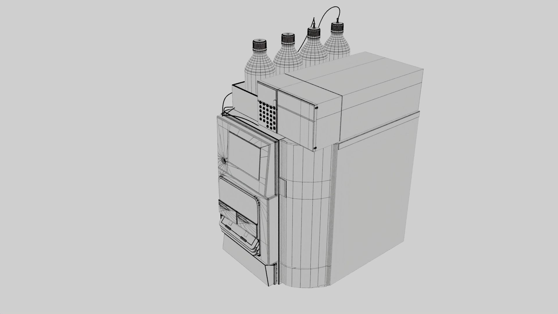 HPLC - High Performance Liquid Chromatography 3D model_5
