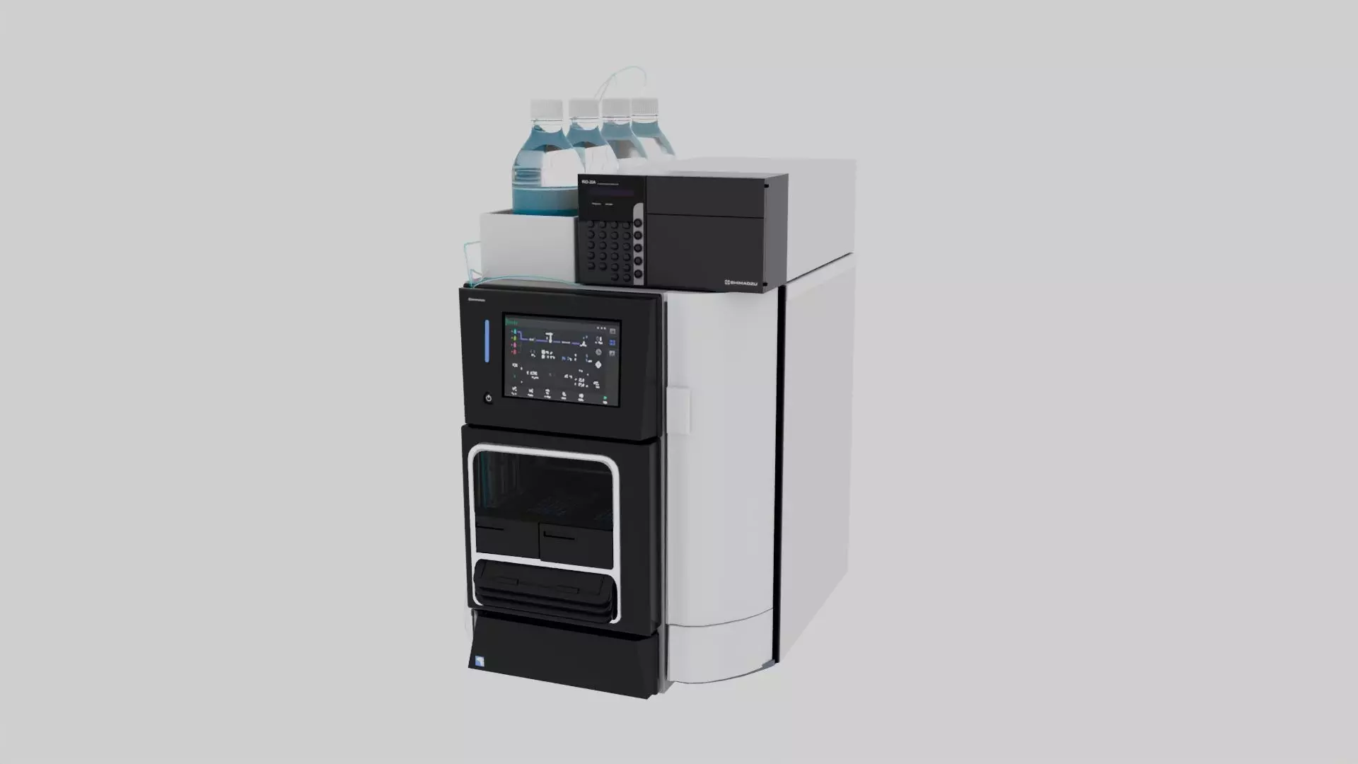 HPLC - High Performance Liquid Chromatography 3D model_0