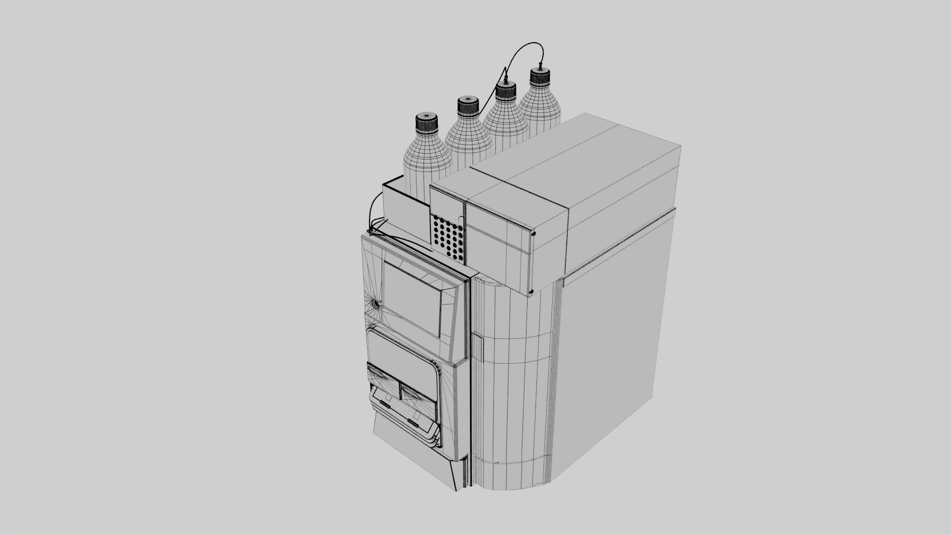 HPLC - High Performance Liquid Chromatography 3D model_6