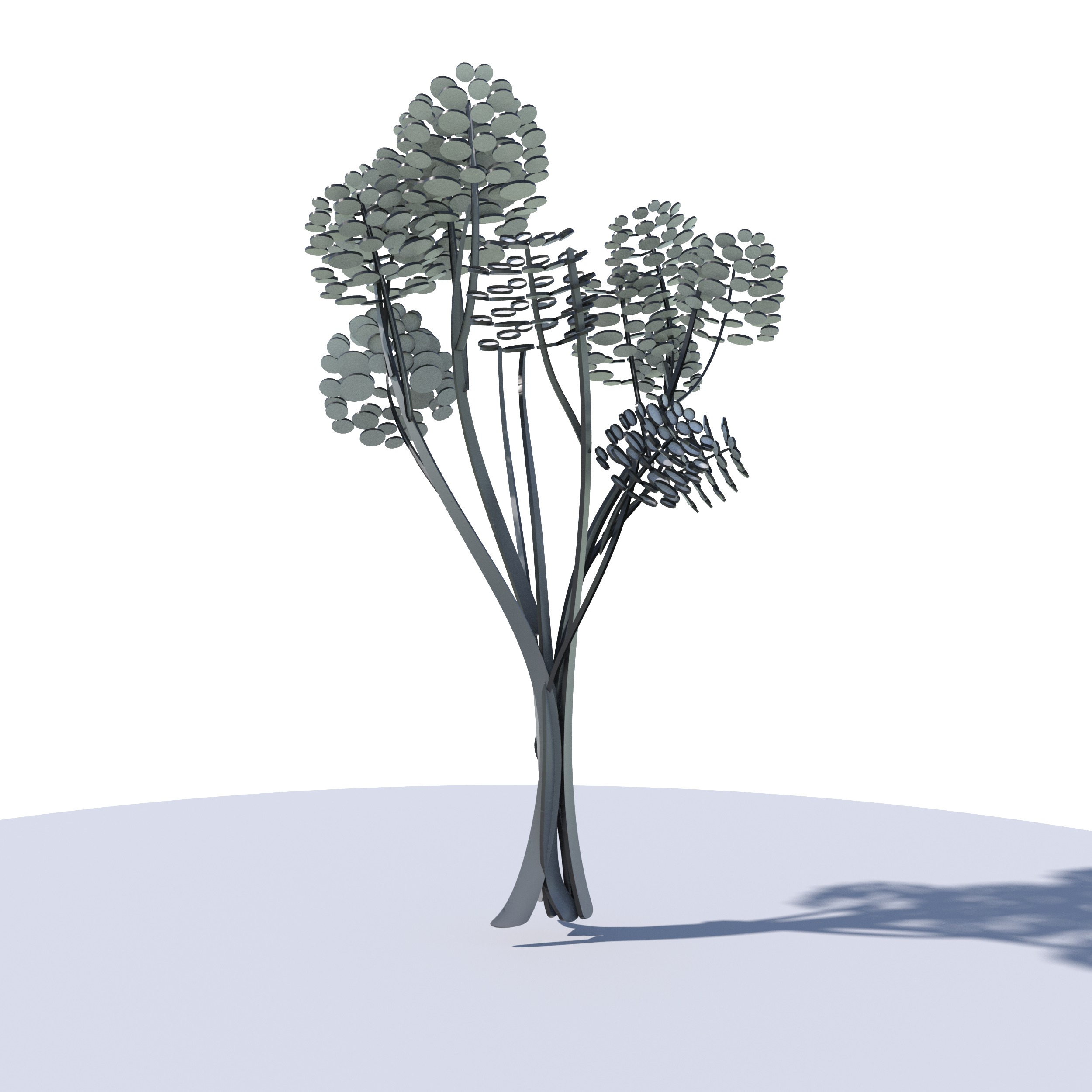 Cartoon tree S2Bv1 3D model_3