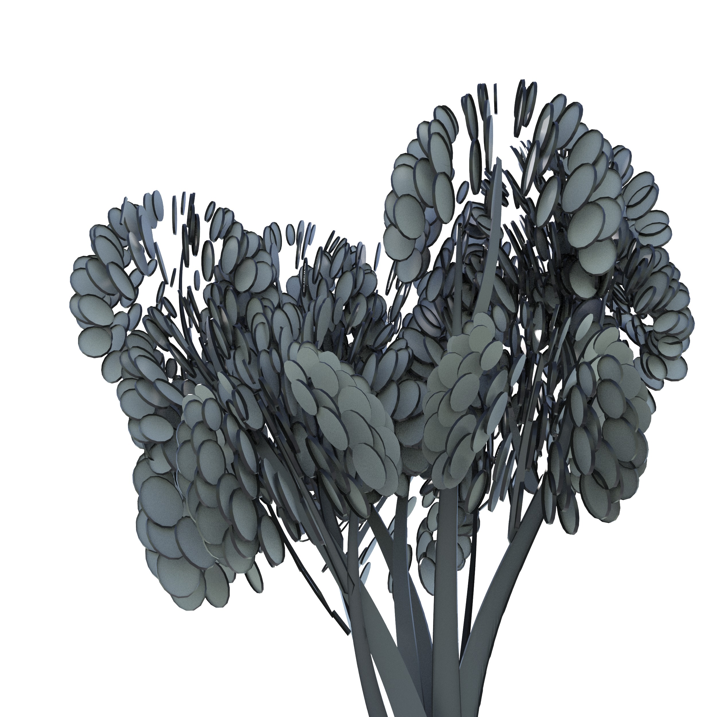 Cartoon tree S2Cv1 3D model_1