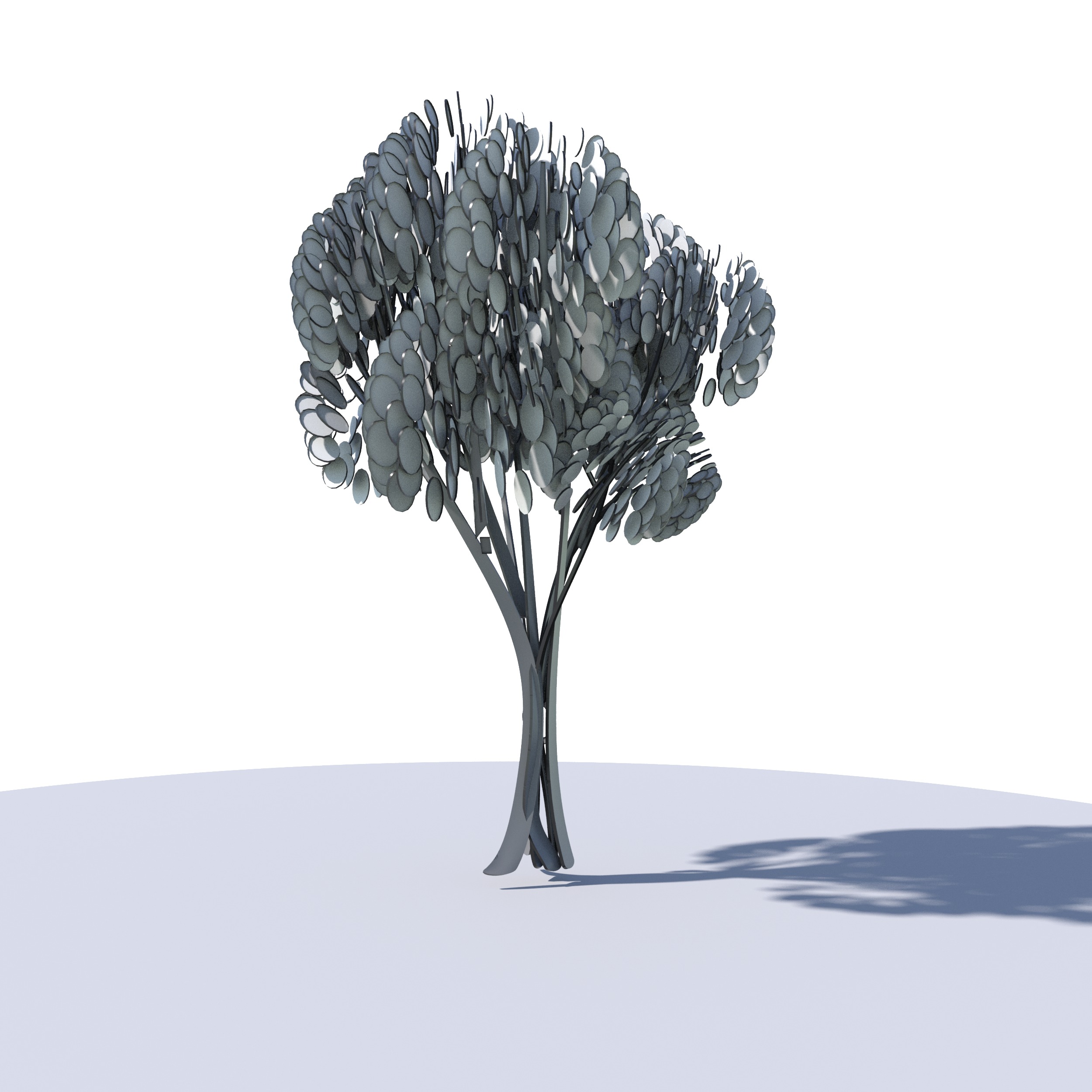 Cartoon tree S2Cv1 3D model_3