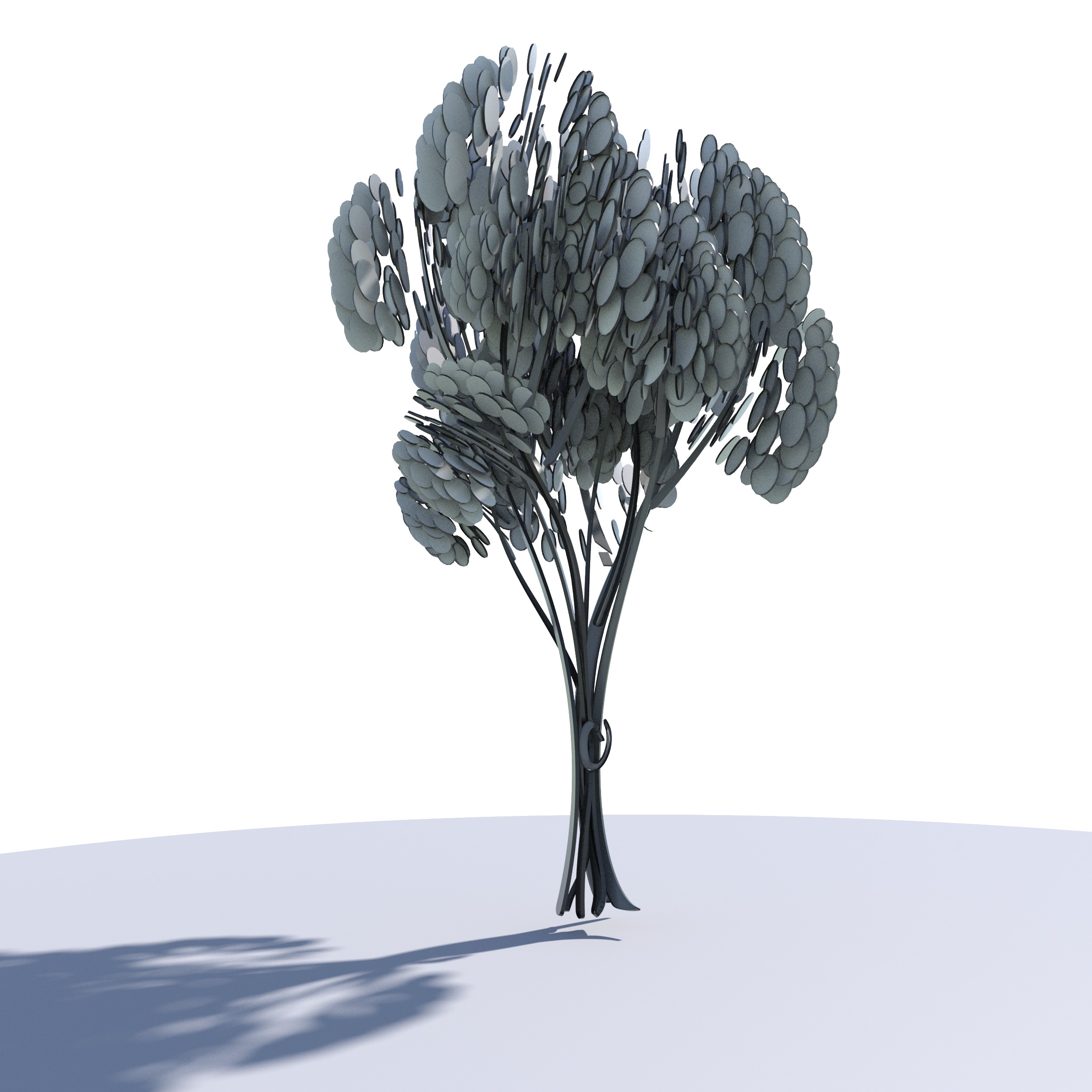 Cartoon tree S2Cv1 3D model_6