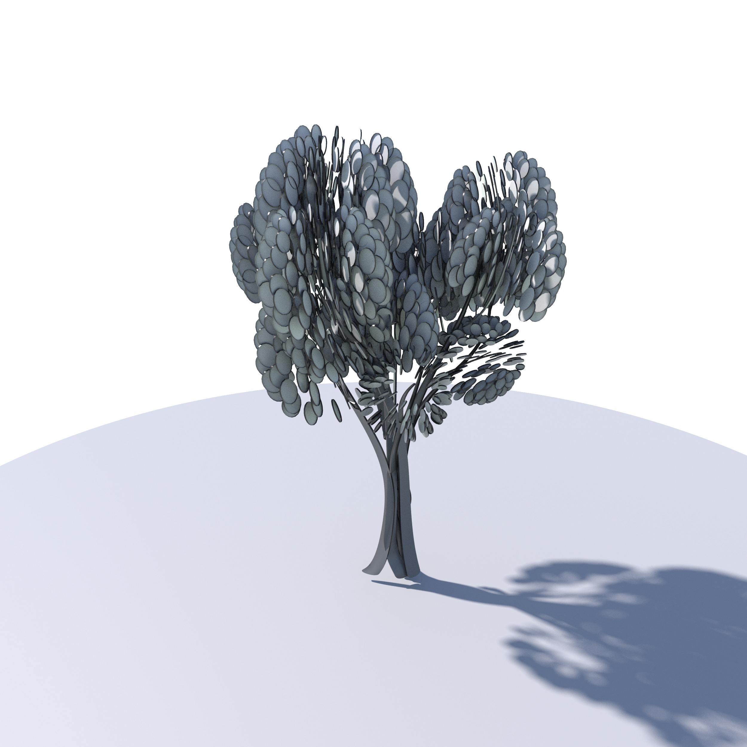 Cartoon tree S2Cv1 3D model_9