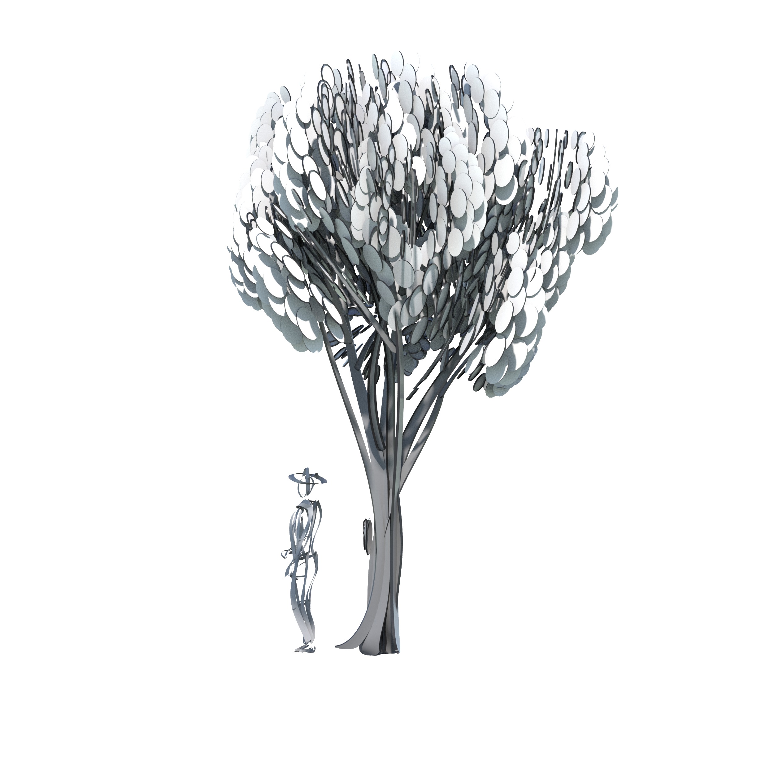 Cartoon tree S2Cv1 3D model_7