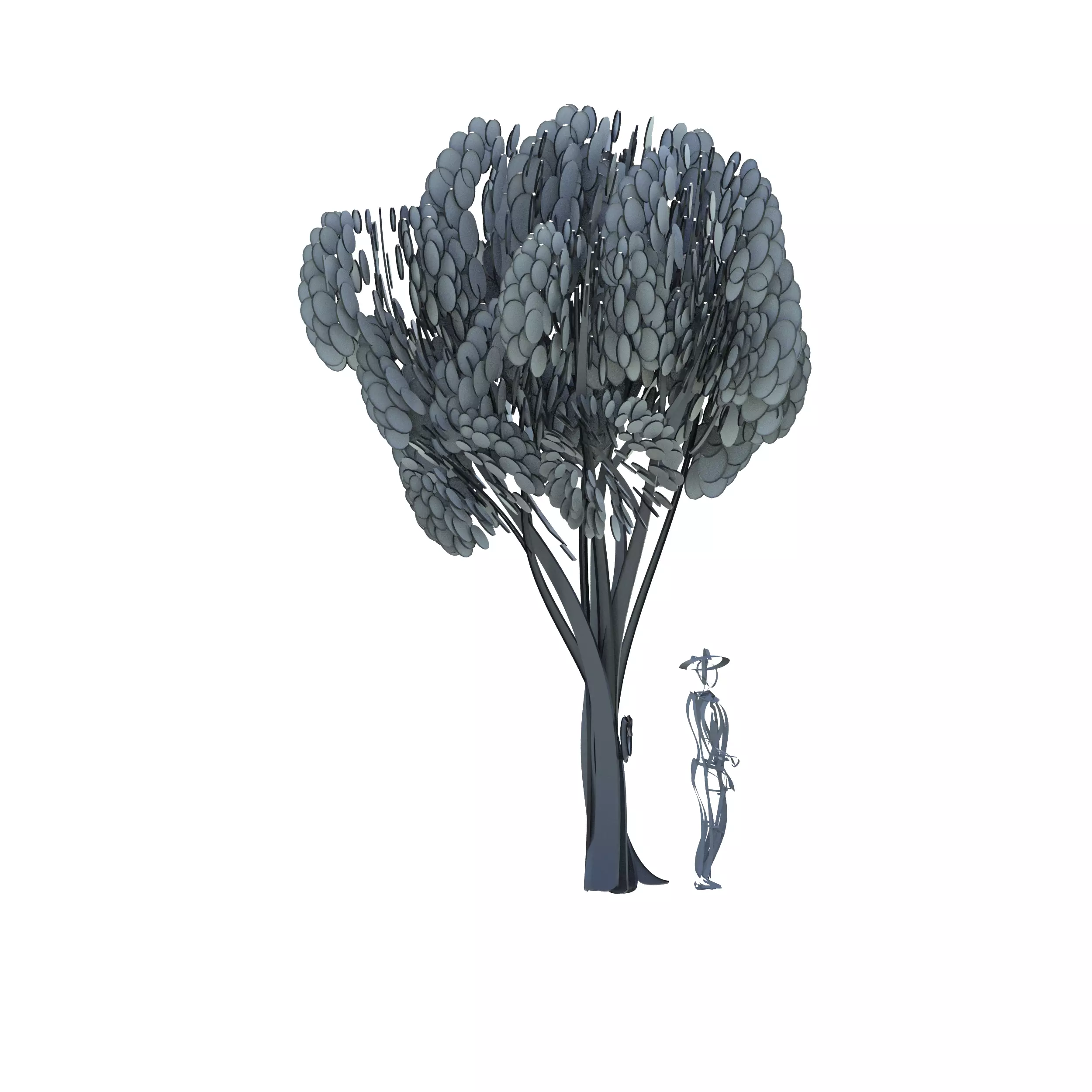 Cartoon tree S2Cv1 3D model_0