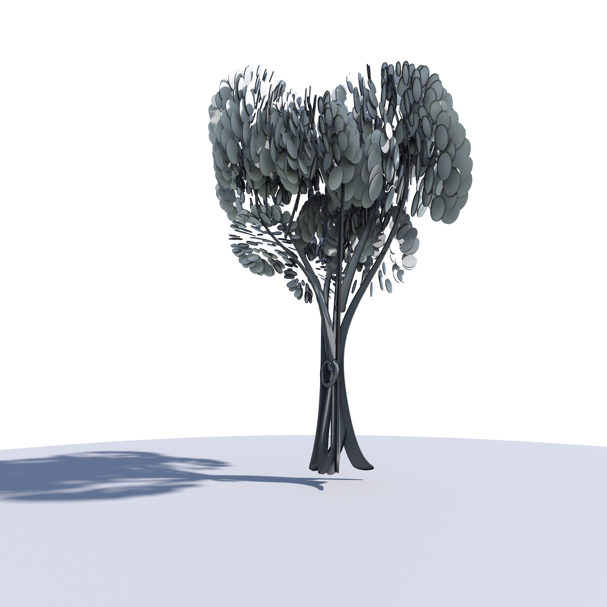 Cartoon tree S2Cv1 3D model_5