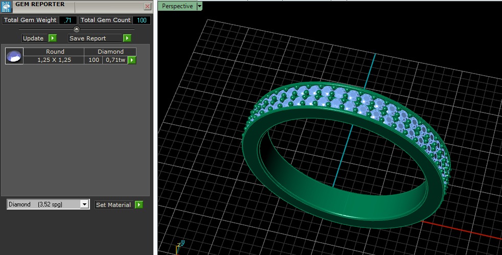 Ring Model 6305 3D print model_7