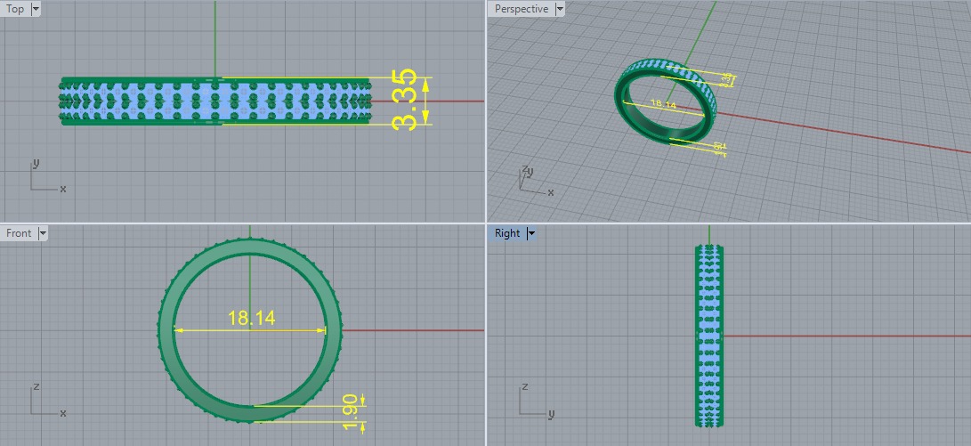 Ring Model 6305 3D print model_5