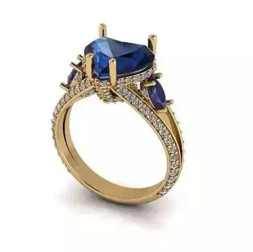 Ring heart Model 6304