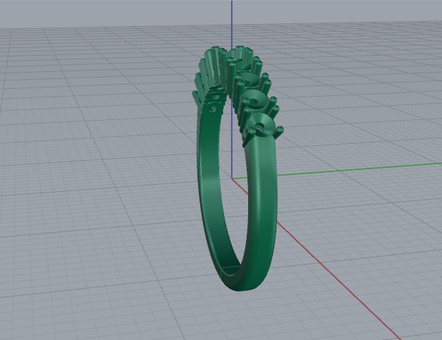 Ring Model 6303 3D print model_3