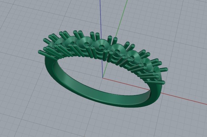 Ring Model 6303 3D print model_2