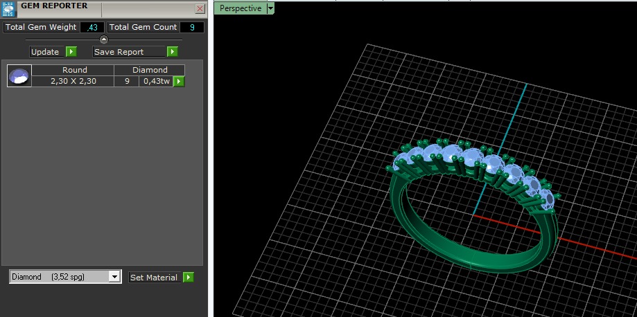 Ring Model 6303 3D print model_7