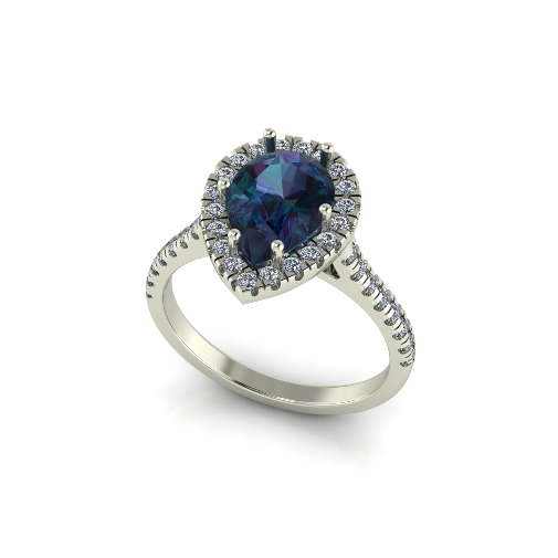 Ring pear Model 6302 3D print model_1