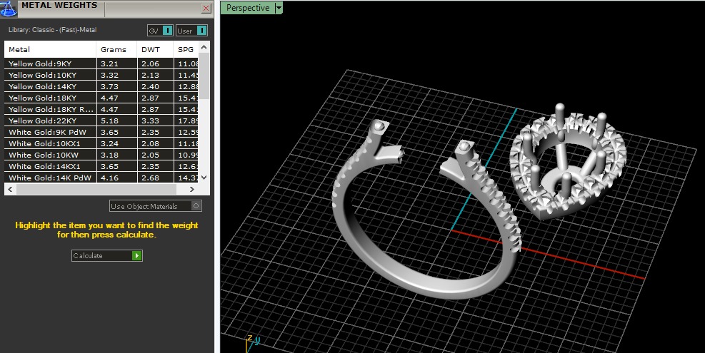 Ring pear Model 6302 3D print model_6