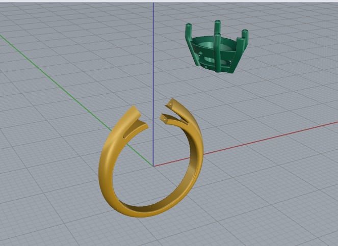 Ring pear Model 6290 3D print model_4