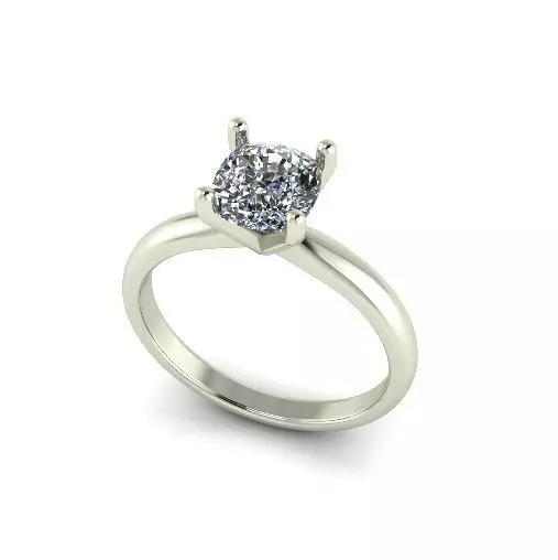 Solitaire ring Model 6289 3D print model