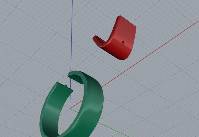 Ring V Model 6284 3D print model_3