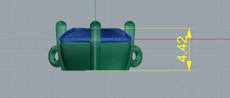 Pendant heart Model 6283 3D print model_5