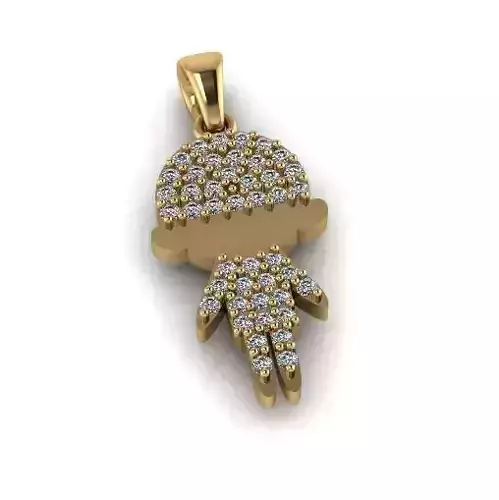 Pendant girl Model 6282