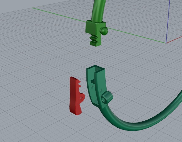 Bracelet with letters size 17 Model 6273 3D print model_3