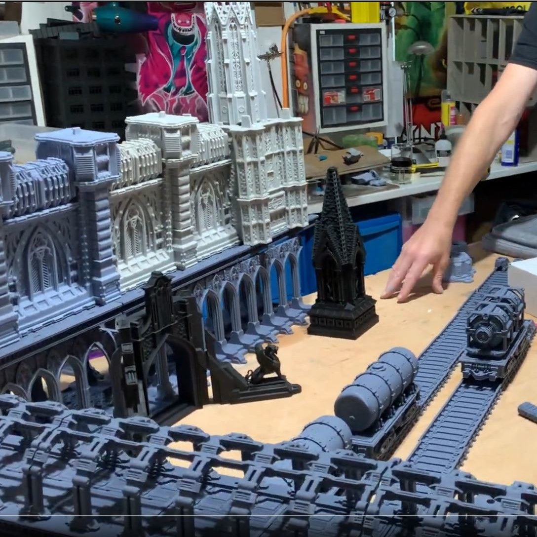 GrimDark Terrain Essential Pack 3D print model_25