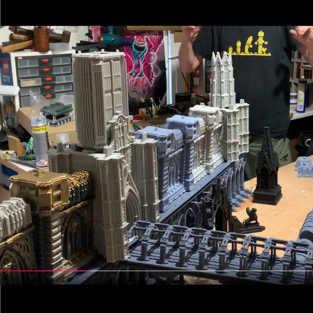 GrimDark Terrain Essential Pack 3D print model_27