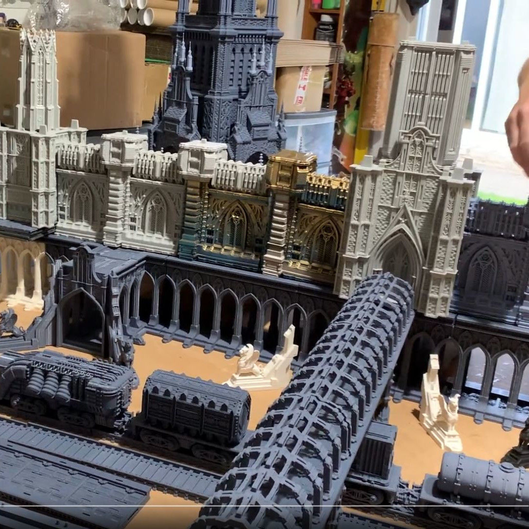 GrimDark Terrain Essential Pack 3D print model_22