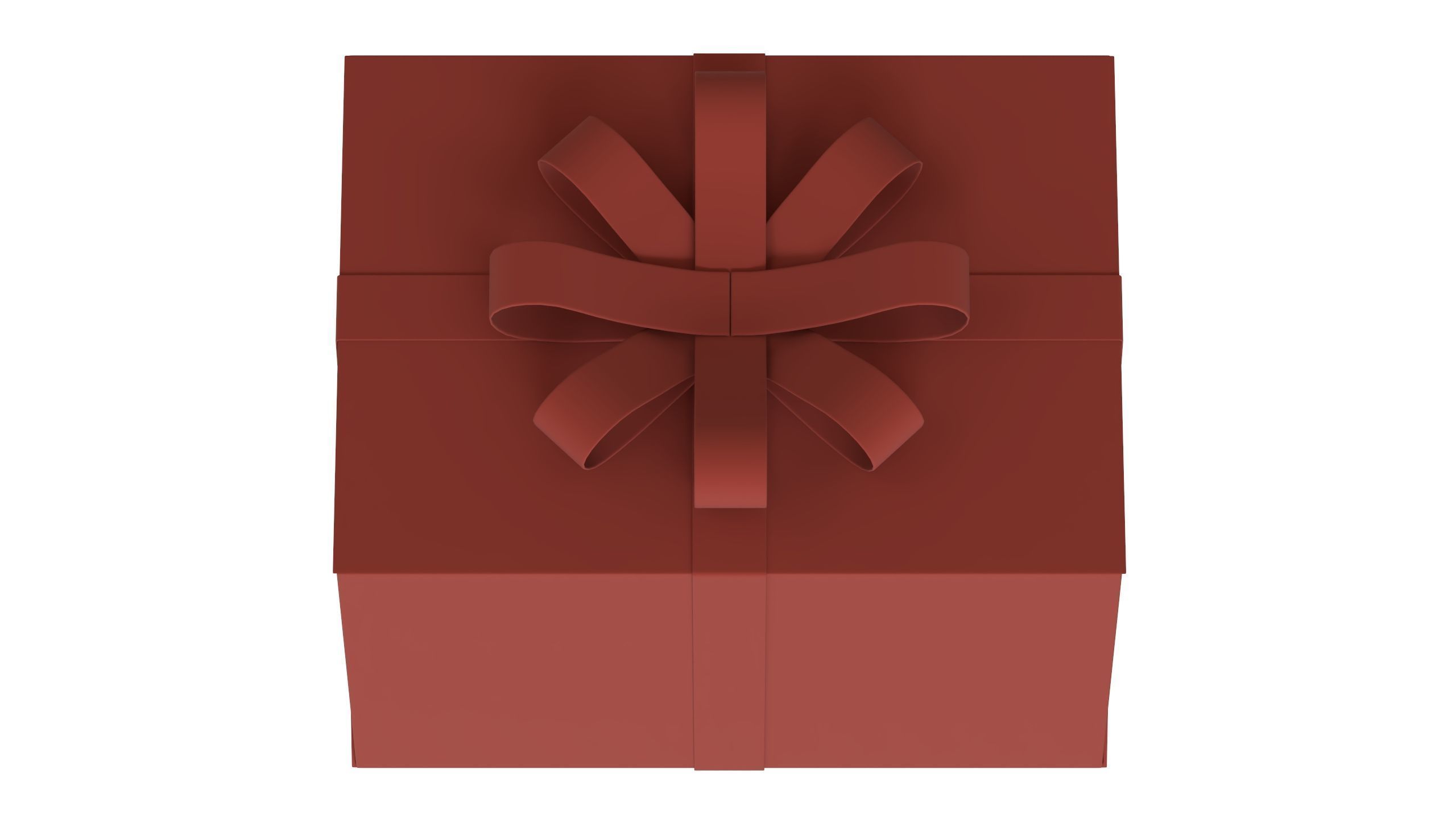 Christmas Box 12 Low-poly 3D model_15