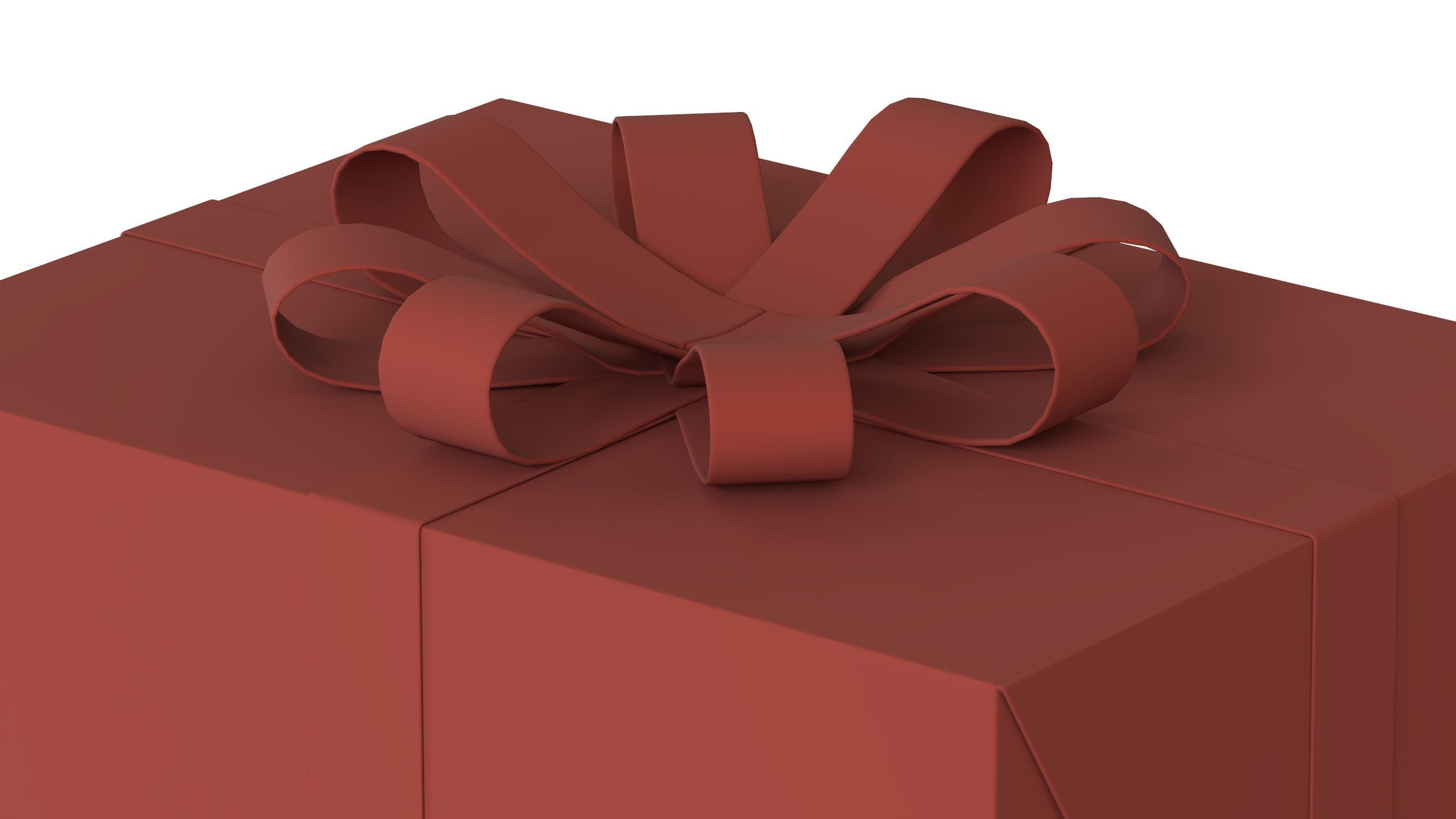 Christmas Box 12 Low-poly 3D model_13