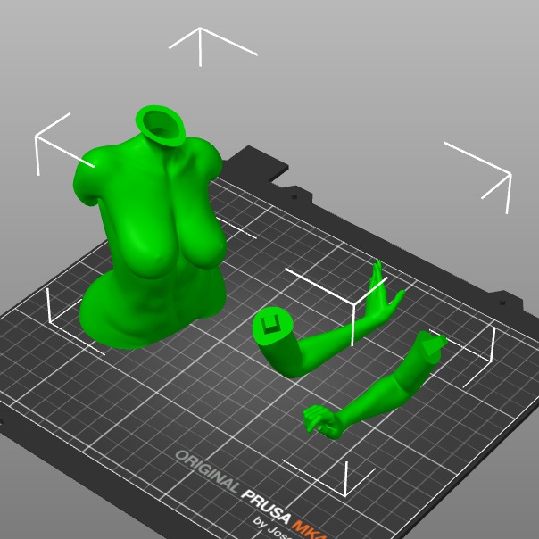 FLOWERPOT VESSEL ELEGANT TOUCH 05 3D print model_3