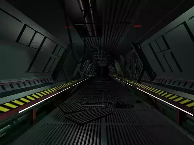 Sci-Fi corridor