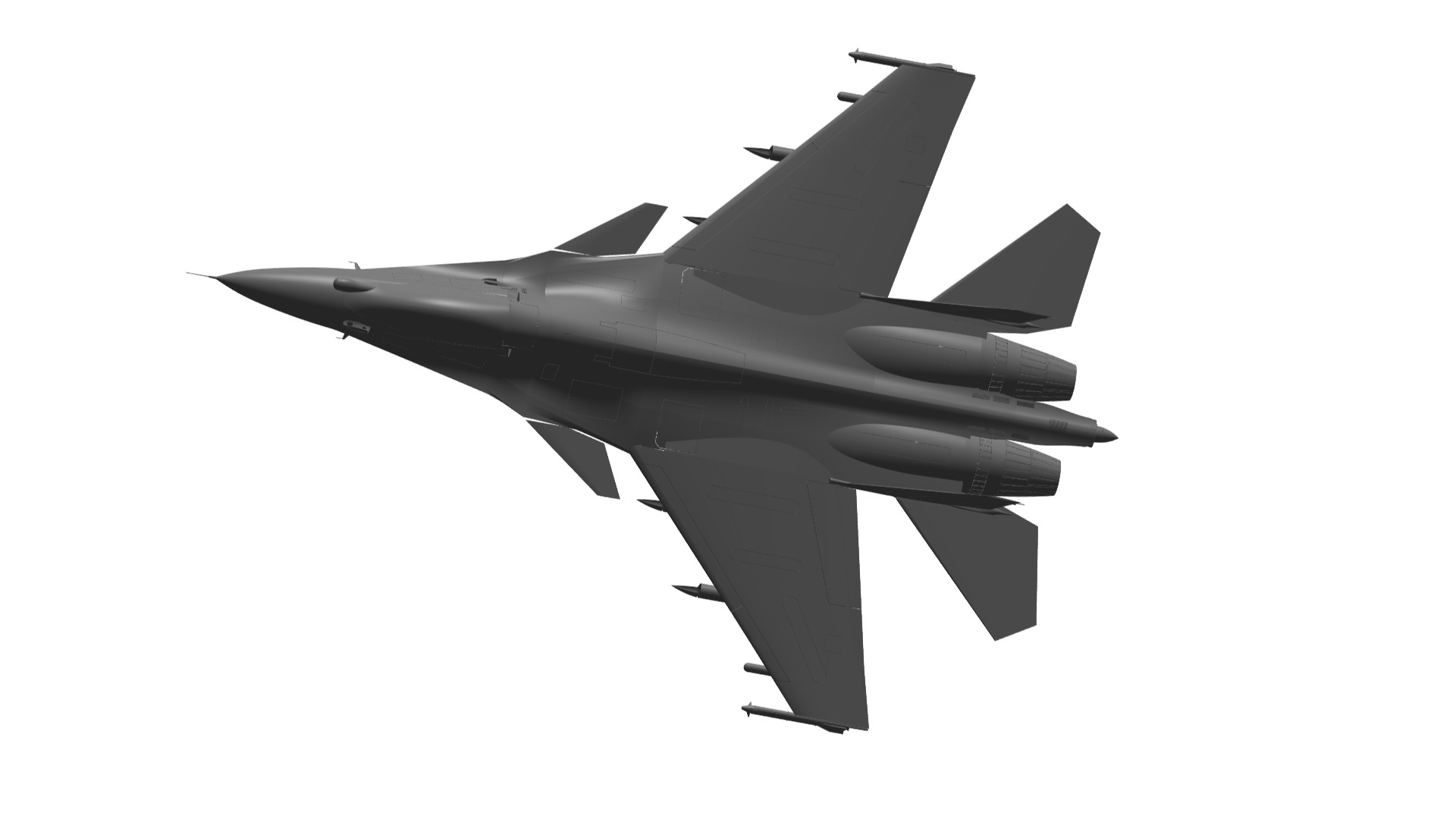 sukhoi 30mki 3D model_1