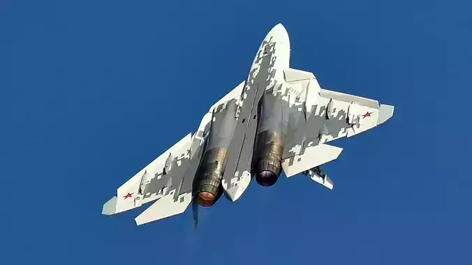 Sukhoi Su-57 3D model