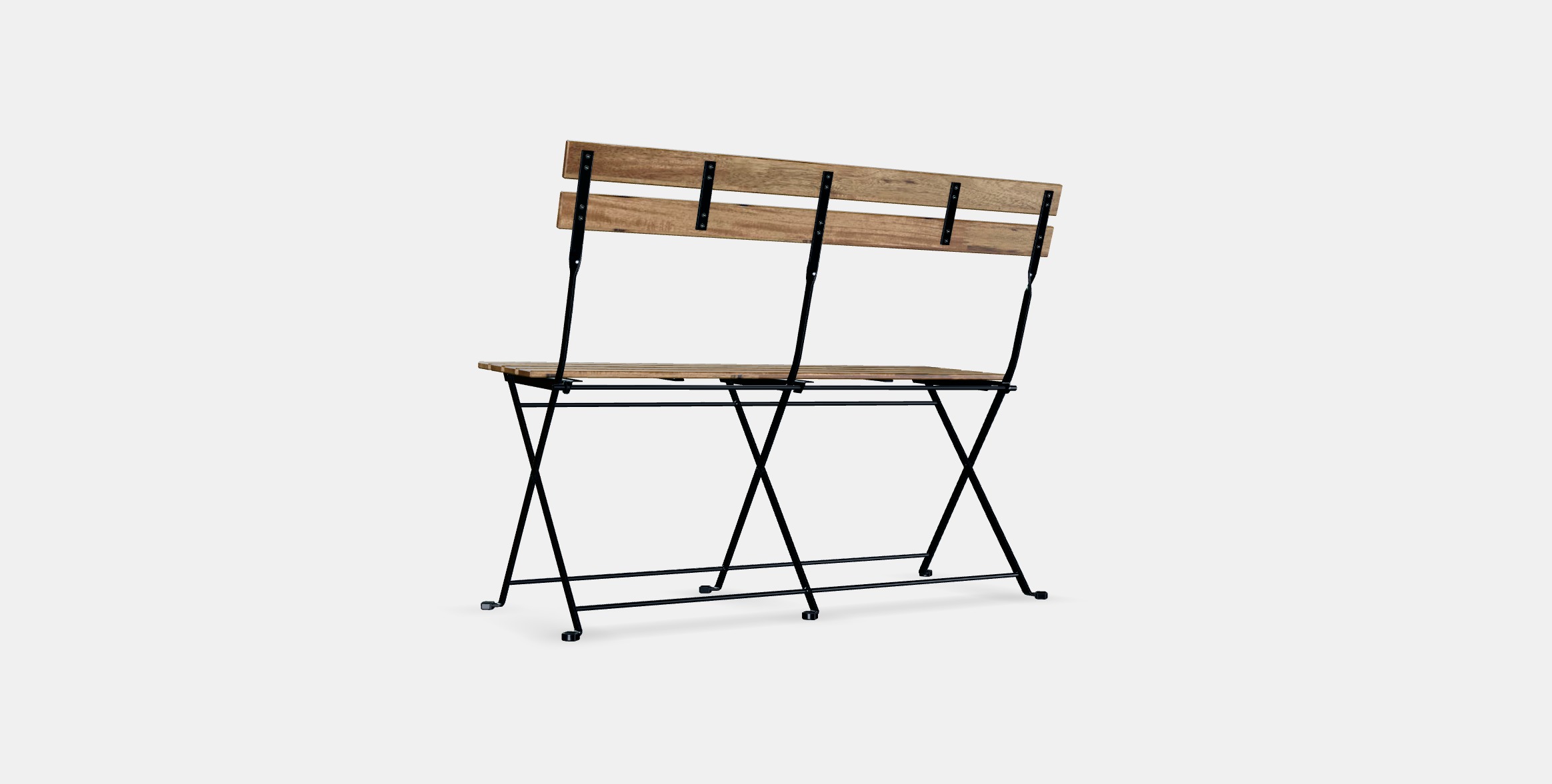 TARNO Bench outdoor Low-poly 3D model_16
