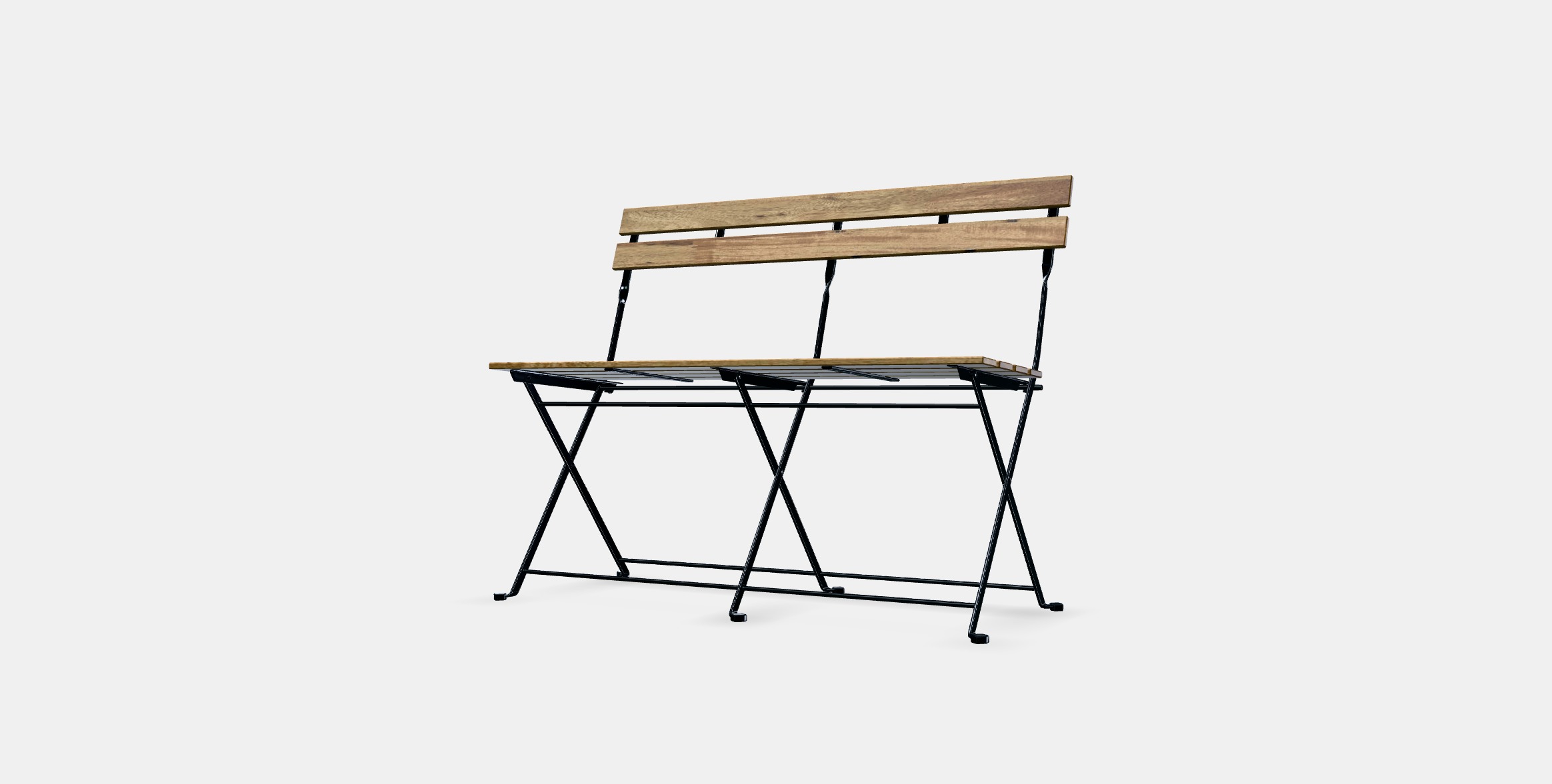 TARNO Bench outdoor Low-poly 3D model_12