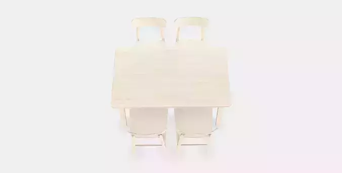 NORRAKER - RONNINGE Table and 4 chairs