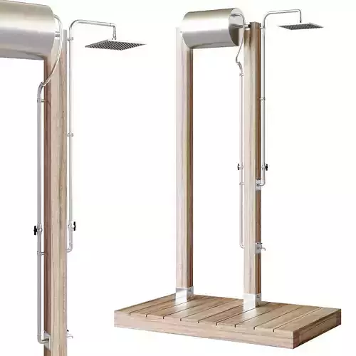 Combined shower with sprinkler