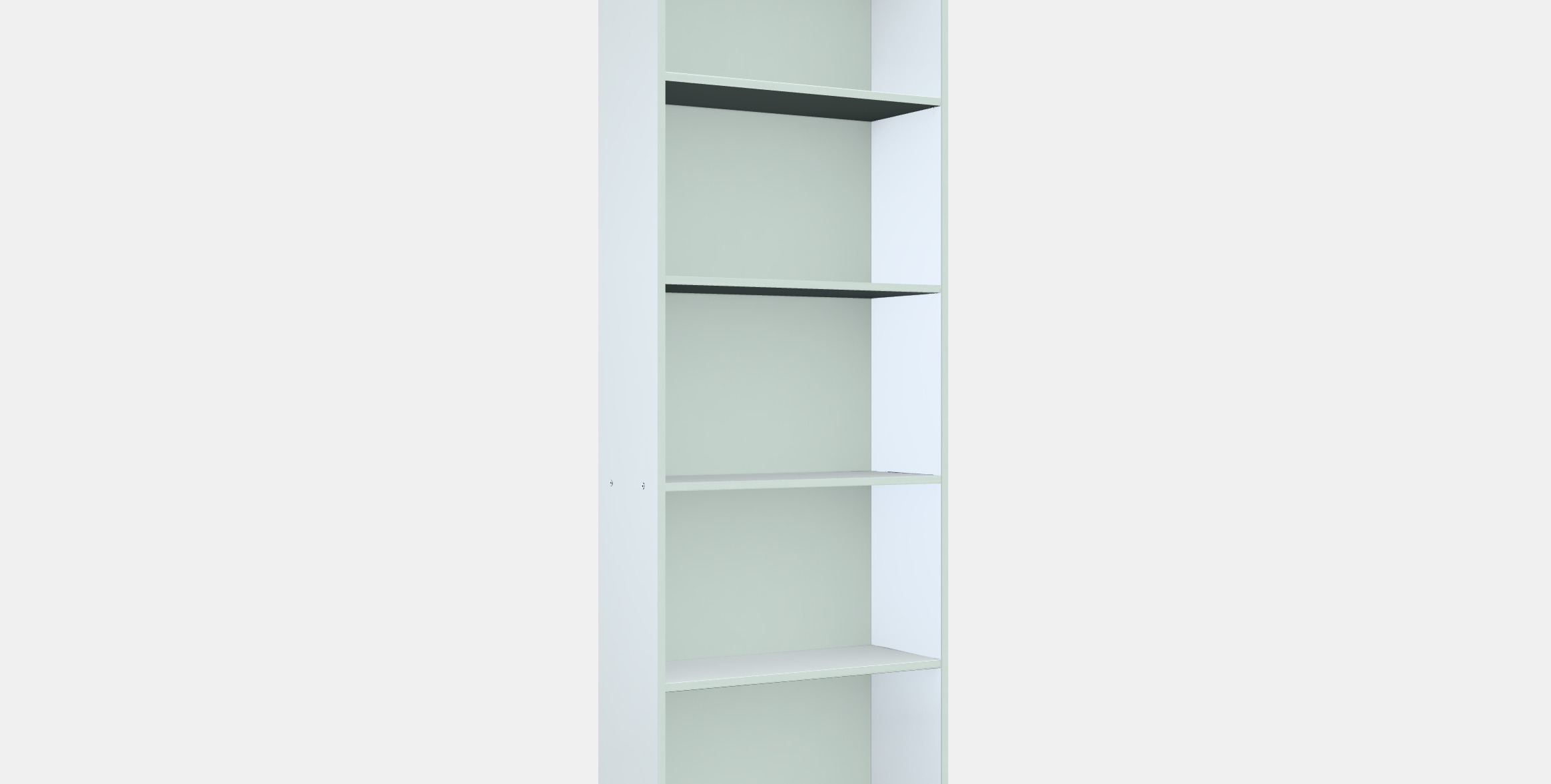 GERSBY LIBRARY Low-poly 3D model_8