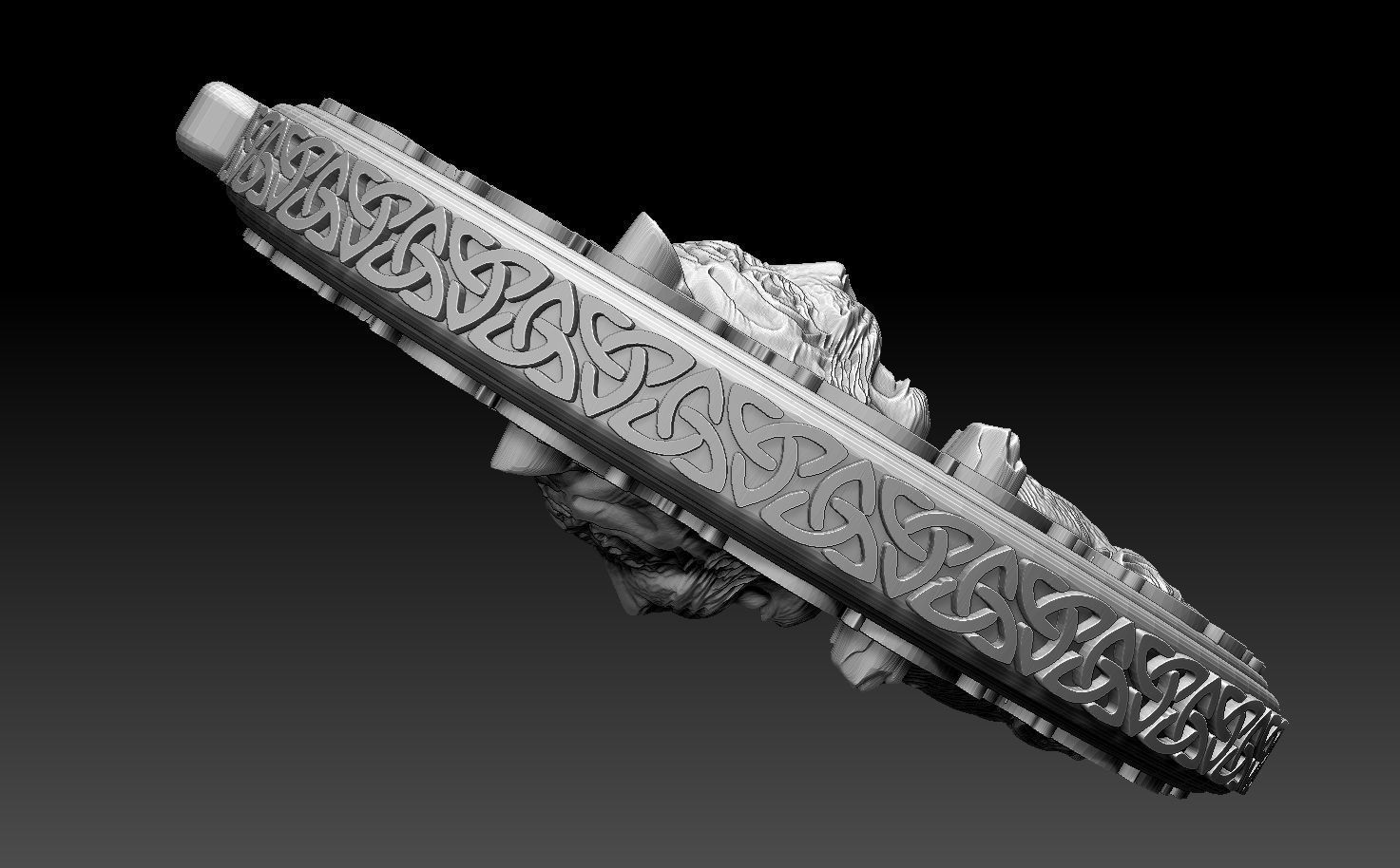 HM Wild South America Keychain 005 3D print model_15