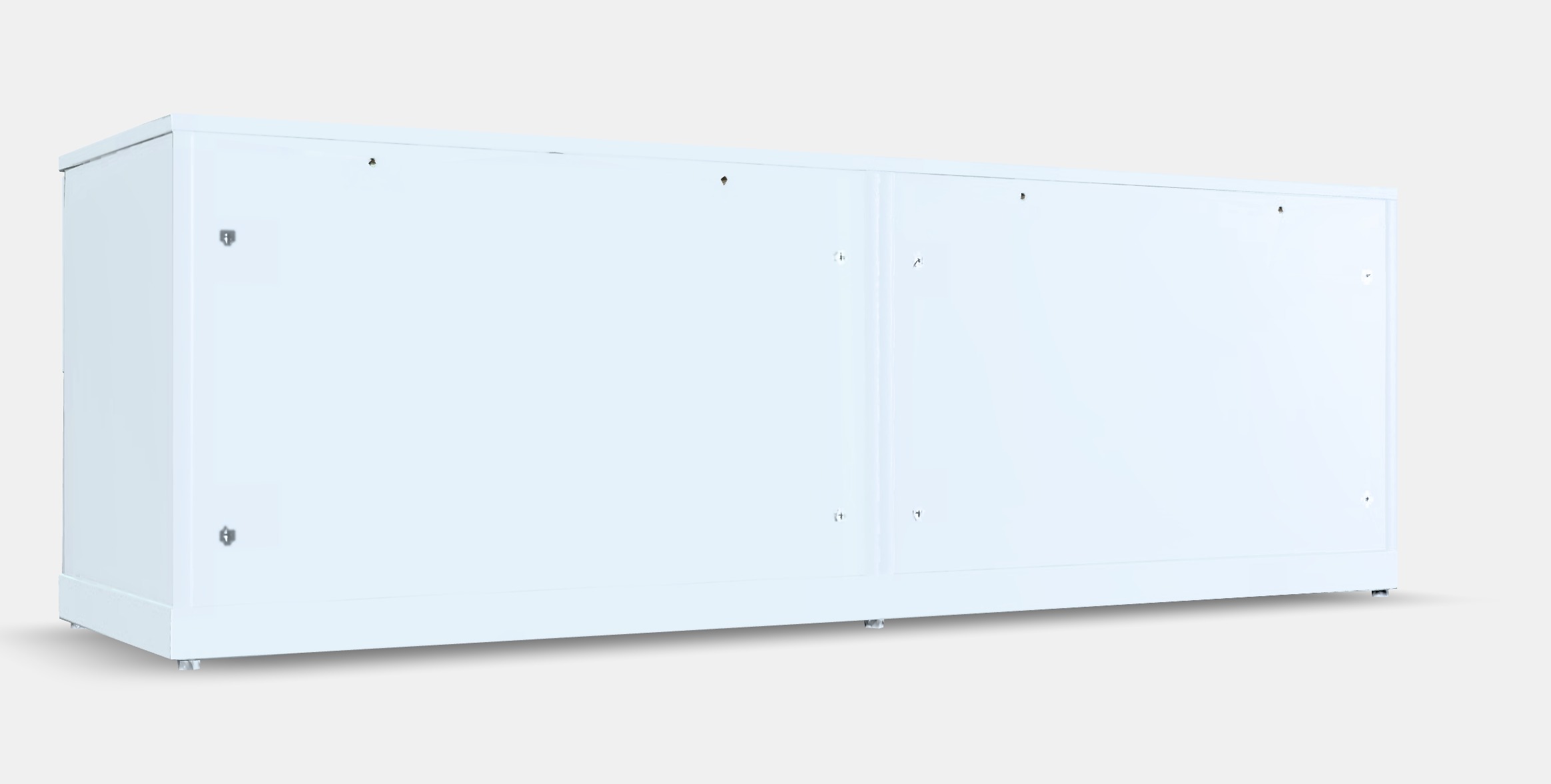 NORDLI 4-drawer chest of drawers Low-poly 3D model_3