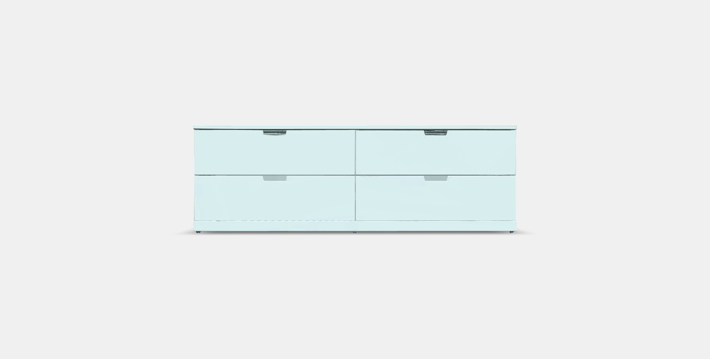 NORDLI 4-drawer chest of drawers Low-poly 3D model_10